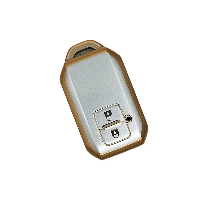 NEW【スズキ】ゴールドフレームホワイトキーケース 〔Bタイプ〕